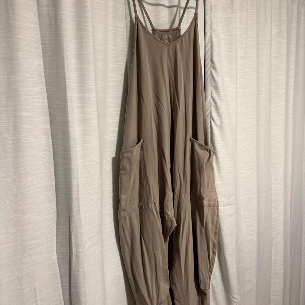 FP Movement by Free People Beige Jumpsuit